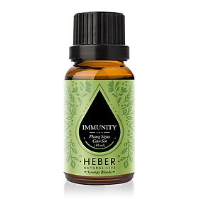 Tinh Dầu Phòng Ngừa Cảm Sốt Immunity Blends Essential Oil Heber | 100% Thiên Nhiên Nguyên Chất Cao Cấp