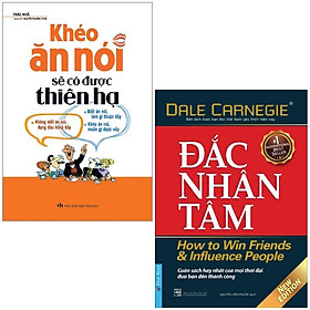 Hình ảnh Combo Sách Đắc Nhân Tâm + Khéo Ăn Nói Sẽ Có Được Thiên Hạ (Bộ 2 Cuốn) - Tái Bản