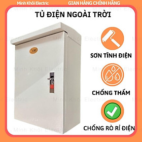 Mua Tủ điện ngoài trời khóa bật sơn tĩnh điện   vỏ tủ điện công nghiệp ngoài trời các loại