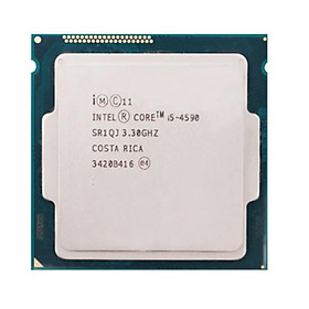 Mua Bộ Vi Xử Lý CPU Intel Core I5-4590 (3.30GHz  6M  4 Cores 4 Threads  Socket LGA1150  Thế hệ 4) Tray chưa Fan - Hàng Chính Hãng
