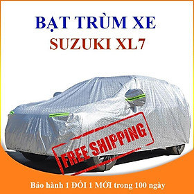 Bạt che phủ xe ô tô 7 chỗ SUZUKI XL7 chống nắng mưa, bạt trùm xe ô tô 3 lớp chống nóng không thấm nước