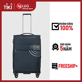 Vali Kéo Du Lịch Lug Lusetti S20/S24/S28 LS8090: Vải Nylon 840D Chấm Thấm Nước Tốt, Khóa TSA An Ninh Quốc Tế