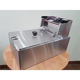 Mua Bếp chiên thực phẩm 1 ngăn dung tích nồi 6L loại 1 tiết kiệm điện  chiên nhanh giòn.
