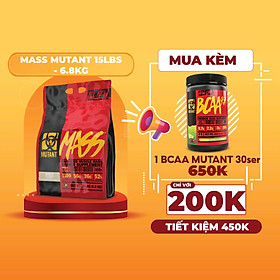 Sữa Tăng Cân MUTANT MASS 15Lbs (6.8 Kg)