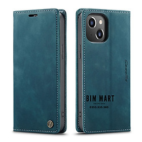 Bao da cao cấp dành cho iPhone 14 dạng ví chính hãng Caseme - Hàng Nhập Khẩu