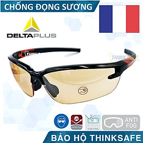 Kính bảo hộ Deltaplus Fuji2 chống bụi, chống vỡ vụn, mắt kính chống đọng hơi nước, kính chống tia UV , kiểu dáng hiện đại - Fuji2 Series