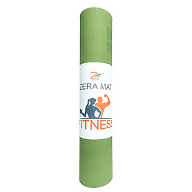 Thảm tập yoga Fitness Zera TPE 1 lớp 8mm
