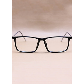 Gọng Kính Cận Unisex Nhựa Dẻo TR90, Dáng Vuông Mắt Mèo G1458