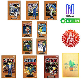 Combo Manga - Truyện Conan Thám Tử Lừng Danh tập 41 - 50 ( 10 Cuốn ) - NXB Kim Đồng ( Tặng kèm sổ tay xương rồng ) 