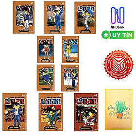 Combo Manga - Truyện Conan Thám Tử Lừng Danh tập 41 - 50 ( 10 Cuốn ) - NXB Kim Đồng ( Tặng kèm sổ tay xương rồng )