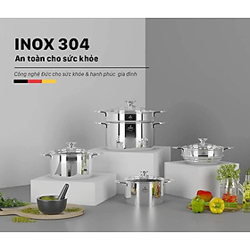 Mua Xửng hấp Inox 304 thông minh Kalpen SSK-20  SSK-24  SSK-28. Hàng nhập khẩu chính hãng