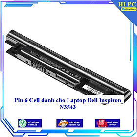 Pin 6 Cell dành cho Laptop Dell Inspiron N3543 - Hàng Nhập Khẩu 