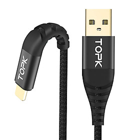 Mua Cáp sạc nhanh chân lightning 2.1A TOPK - Hàng chính hãng