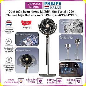 Mua Quạt tuần hoàn không khí 3D động cơ biến tần cao cấp thương hiệu Hà Lan Philips ACR4242CFD Serial 4000 - Hàng nhập khẩu