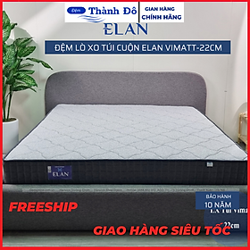 Đệm lò xo túi cuộn khách sạn elan vimatt cao cấp
