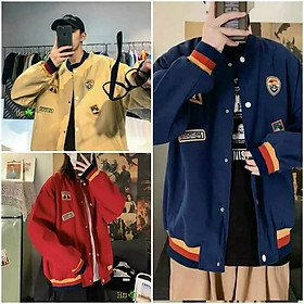 [Form Bao Đẹp] Áo Khoác Cardigan Nam Nữ Vải Nỉ Ngoại Nút Bấm Có Form Cho Nam Free Size 70kg AK139 Áo Khoác Cardigan Unis, Áo khoác bomber phối viền