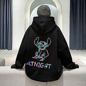áo hoodie phản quang Atnight - áo hoodie chất nỉ