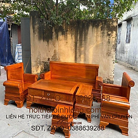 Mua Bộ Bàn Ghế Pháo Thủ Gỗ Gõ Đỏ