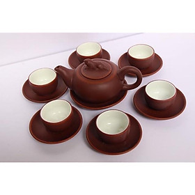 Mua Bộ ấm trà tử sa nắp hổ