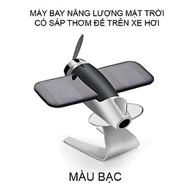 Mô hình máy bay năng lượng mặt trời có sáp thơm để trên xe hơi, khử mùi