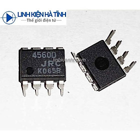 Mua 5 con Ic khuếch đại thuật toán cắm JRC4560D 4560D 4560 DIP-8 mới