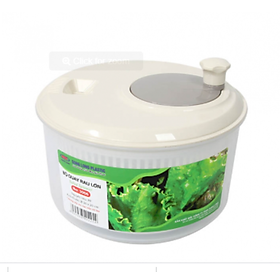 Mua Rổ quay rau  rổ vắt rau  rổ làm sạch rau có khay róc nước 3006 SongLongPlasticHD
