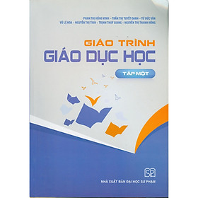 Hình ảnh sách Giáo Trình Giáo Dục Học - Tập 1