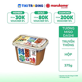 Tương Miso Dashi Truyền Thống Marukome 375G