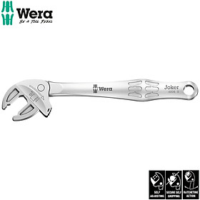 Cờ lê tự điều chỉnh size 10 - 13 (hệ mét) hay 7/16" - 1/2" (hệ inch) 6004 Joker S self-setting spanner Wera 05020100001