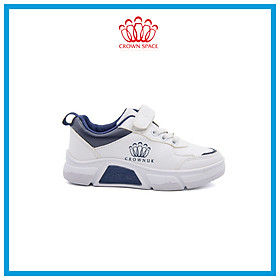 Giày Sneaker Bé Trai Bé Gái Đi Học Cổ Thấp Crown Space UK Active Trẻ em Cao Cấp CRUK8026 Siêu Nhẹ Êm Size 26-35/3-12 Tuổi