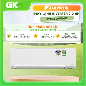 Máy lạnh Daikin Inverter 2 HP FTKZ50VVMV - Hàng chính hãng( Chỉ giao HCM)