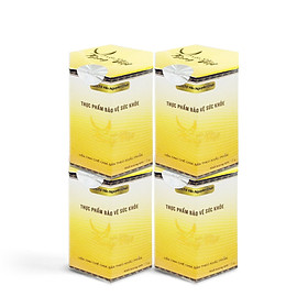 Yến Sào Song Việt - Combo hộp giấy 4 hũ yến khô nguyên chất