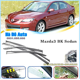 Vè Che Mưa Mazda 3 2004 2005 2006 2007 2008 2009 ( Bản Sedan & Hatbach ) - Viền Che Mưa Mazda 3 2004/2009