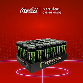Lốc 24 Lon Nước Tăng Lực Giải Khát Monster Energy 355ml/Lon Sale 6.6 Coca-Cola Official Store