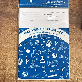 Giấy kiểm tra kẻ ngang hải tiến 2005 - mua 3 tặng 1