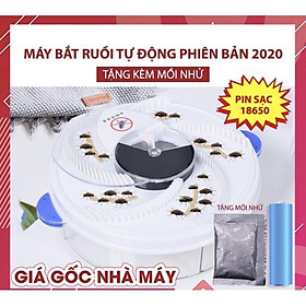 Máy Bắt Ruồi Tự Động 2020 Pin Sạc Cao Cấp - Bẫy Ruồi Thông Minh - BH 1 Tháng 1 đổi 1 - Phiên Bản Nâng Cấp Mới Nhất