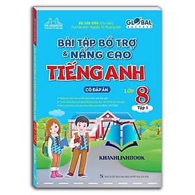 Hình ảnh Sách - GLOBAL SUCCESS - Bài tập bổ trợ và nâng cao tiếng anh lớp 8 tập 1 (có đáp án)