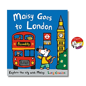 Sách - Maisy Goes to London by Lucy Cousins - Gift for boys and girls aged 3+