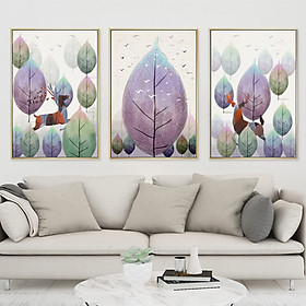 Mua Bộ 3 Tranh Lá