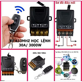 Mua 1 BỘ ĐIỀU KHIỂN BẬT TẮT CÁC THIẾT BỊ ĐIỆN TỪ XA MÁY BƠM BÓNG ĐÈN THÔNG MINH