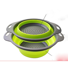 Mua Bộ 2 Rổ Xếp Gọn Cao Cấp