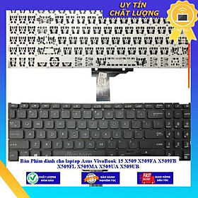 Bàn Phím dùng cho laptop Asus VivoBook 15 X509 X509FA X509FB X509FL X509MA X509UA X509UB - Hàng Nhập Khẩu New Seal