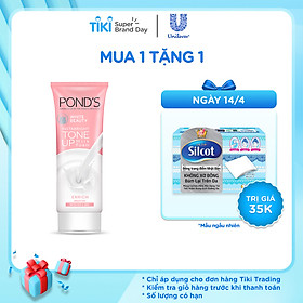 Kem Sữa Rửa Mặt Dưỡng Trắng Nâng Tông Pond'S White Beauty Tone Up 100G