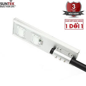 Đèn Đường Năng Lượng Mặt Trời Liền Thể SUNTEK LED Solar Street Light JD-19100 100W - Hàng Chính Hãng