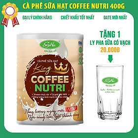 Cà phê sữa hạt COFFEE NUTRI SOYNA 800g vị KING và QUEEN tặng kèm 1 hộp