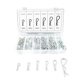 110 Pieces Cotter Pins Multiple Sizes M1.2-4.0 Assortment for Carts