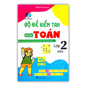 Sách - Bộ đề kiểm tra môn Toán lớp 2 (Kết nối - Biên soạn theo CT mới)