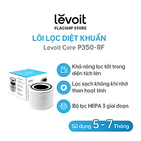 Lõi Lọc Diệt Khuẩn Cho Máy Lọc Không Khí Levoit Core P350-RF - Chính hãng- Bộ Lọc HEPA- Gồm 3 Lớp Lọc | Hàng Chính Hãng