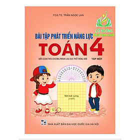 Sách - Bài tập phát triển năng lực Toán 4 Tập 1 (Biên soạn theo SGK TOÁN 4 kết nối )