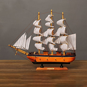 Mua Mô Hình Thuyền Buồm 40cm  trang trí để bàn  kệ  tủ  quà tặng decor